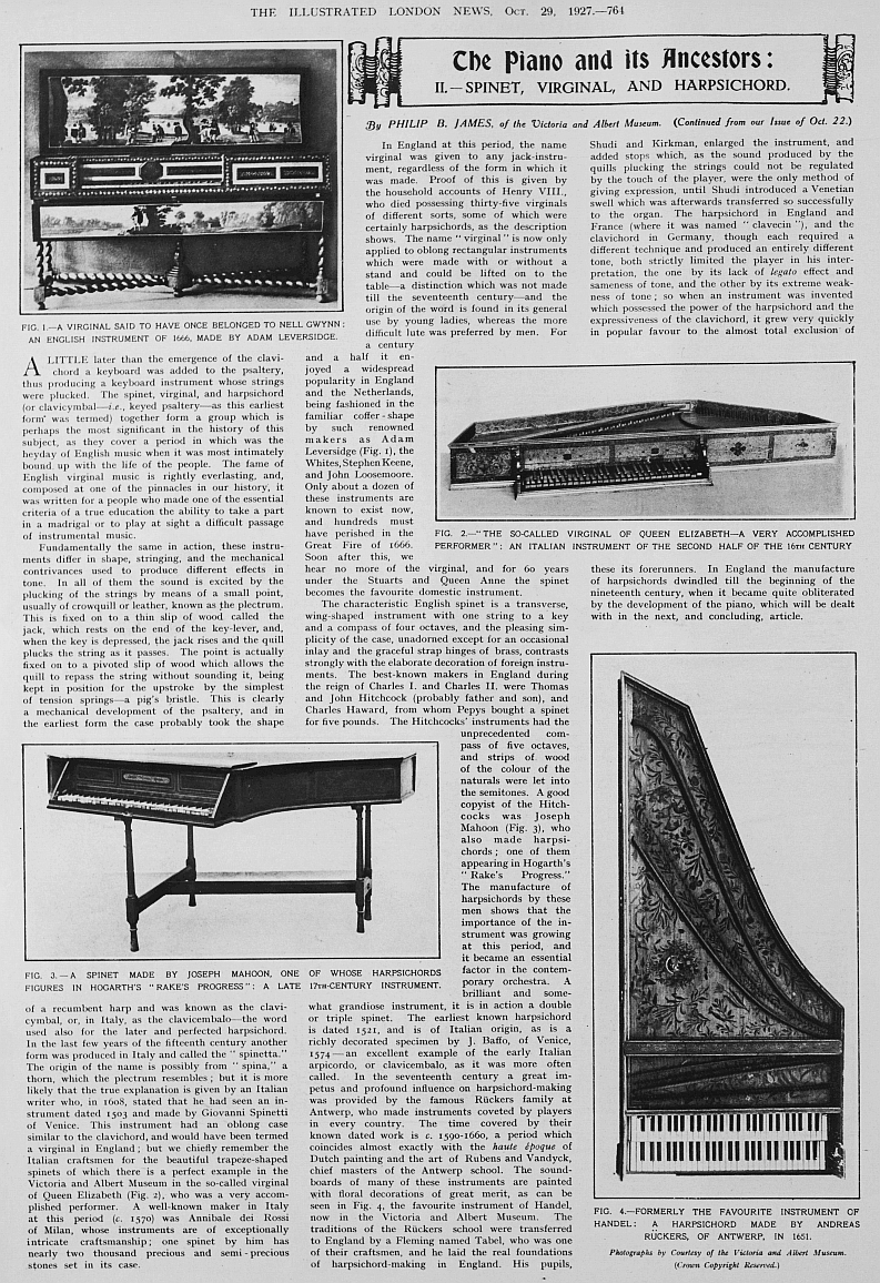 The piano and it's ancestors part 2