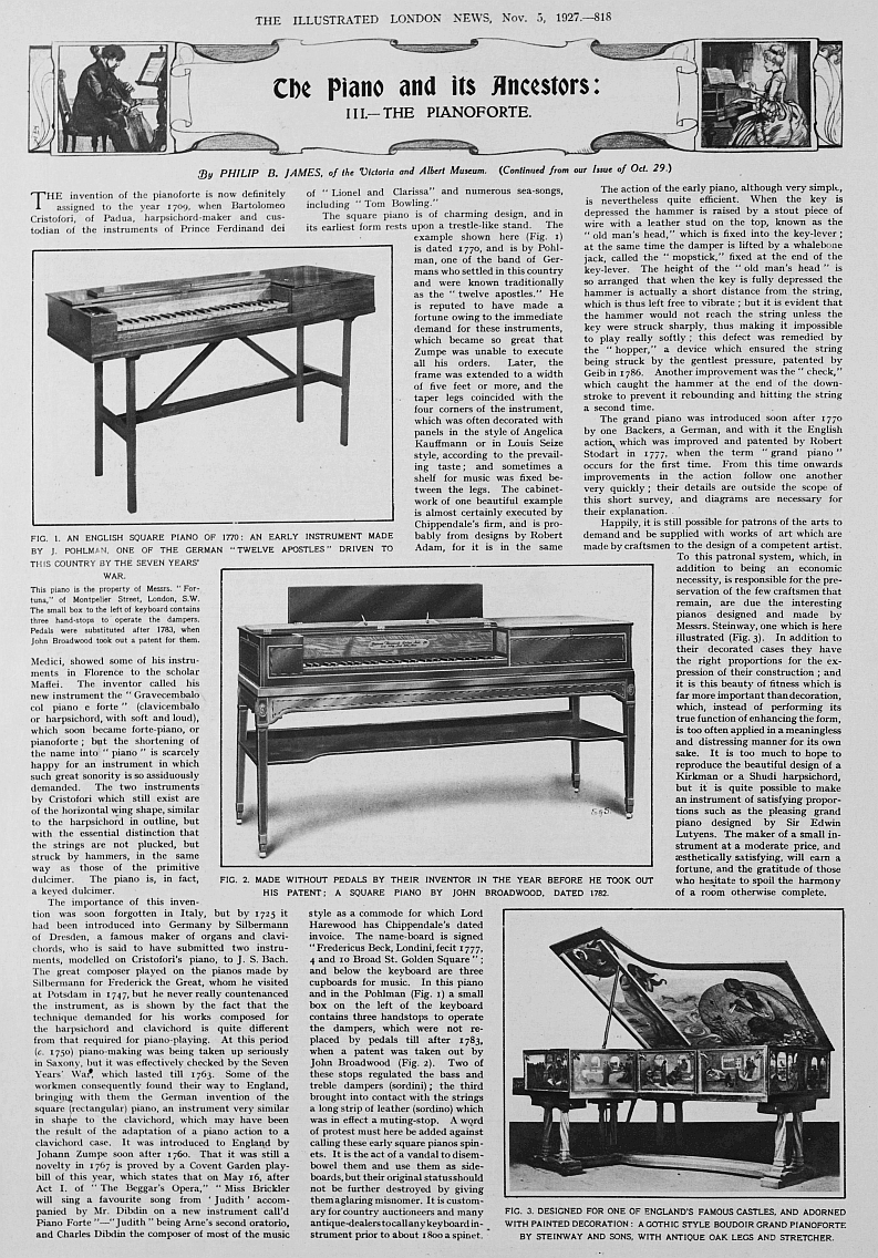 The piano and it's ancestors part 3