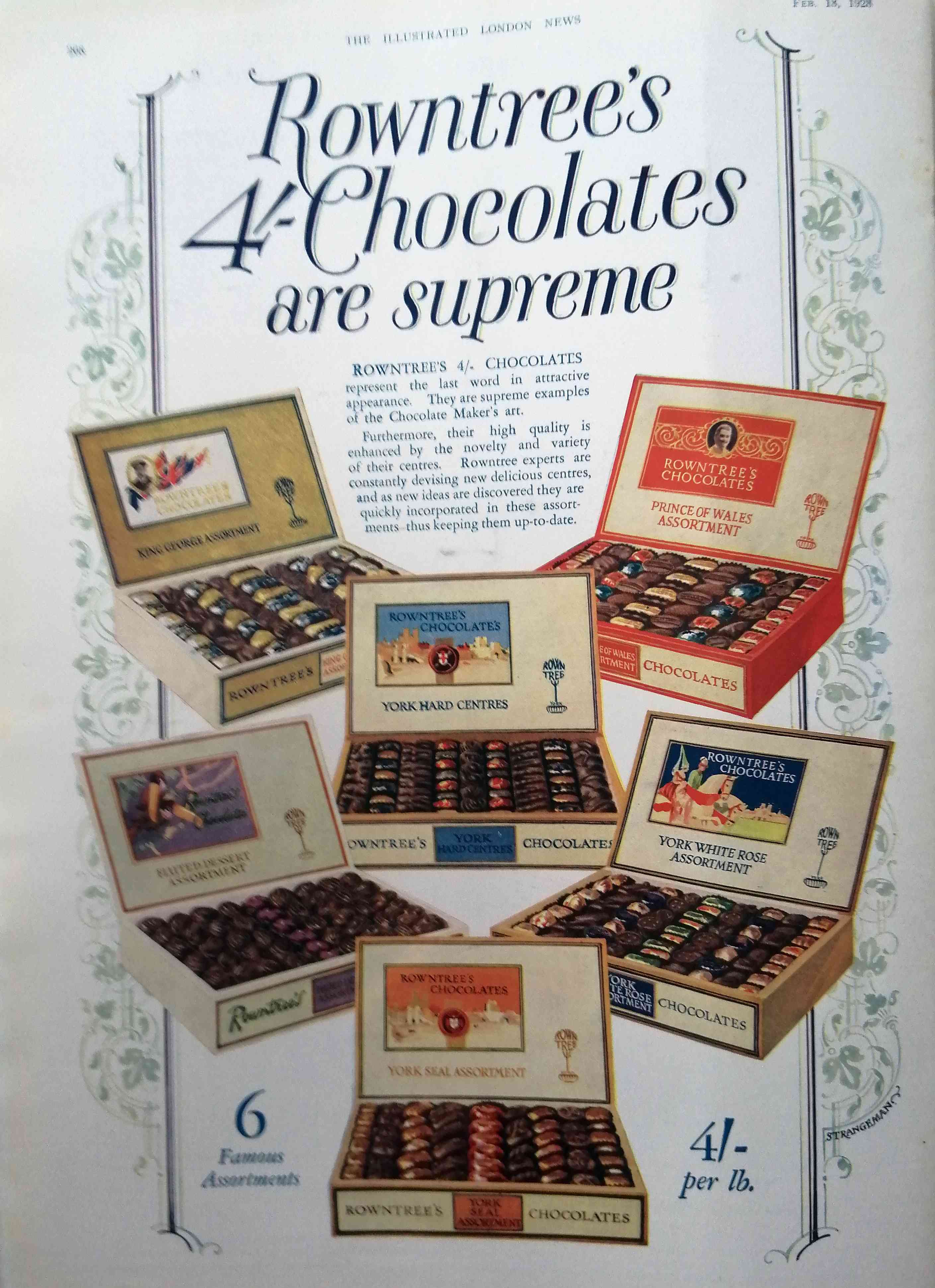 Rowntrees chocolates