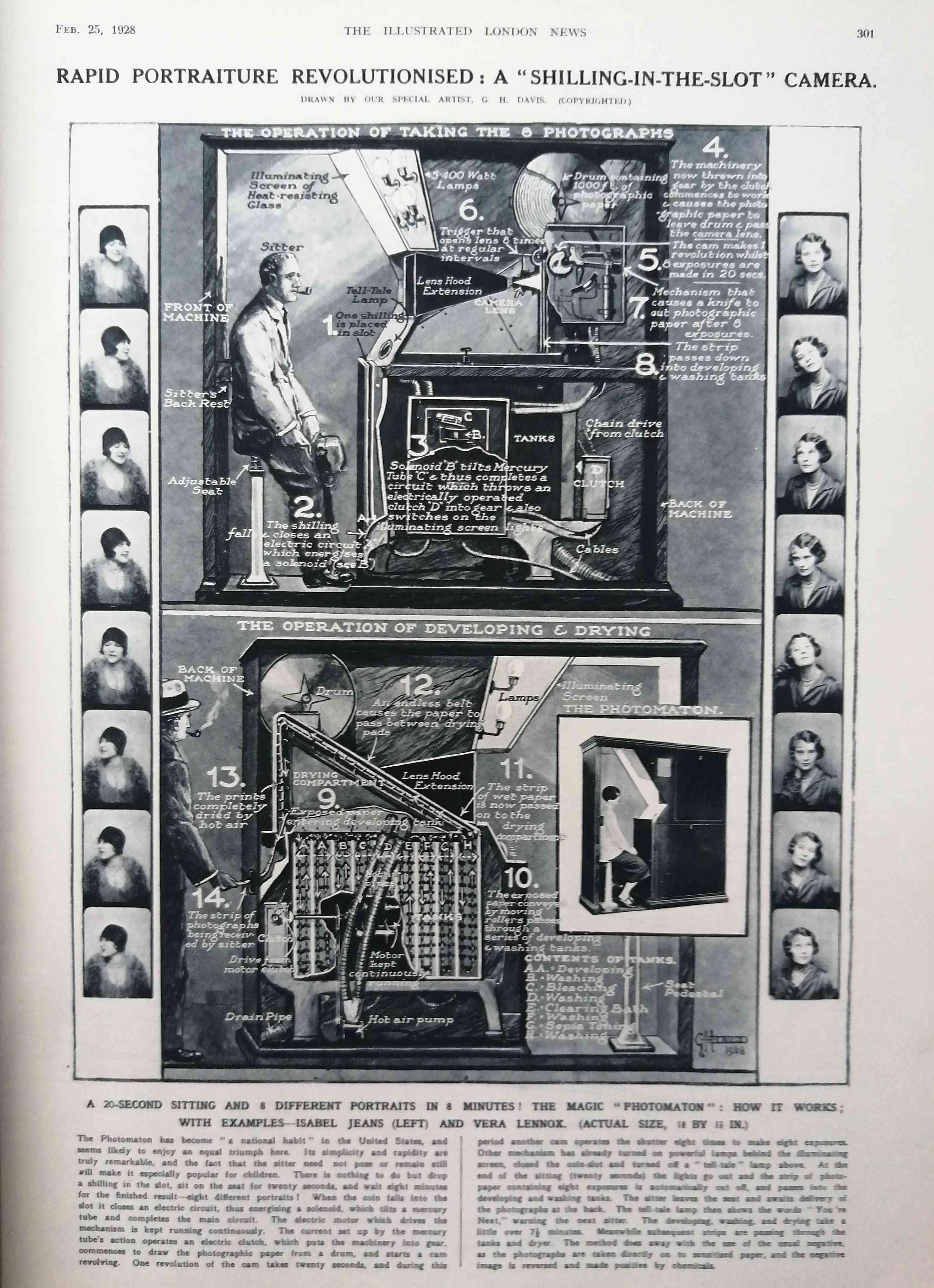 A shilling in the slot camera