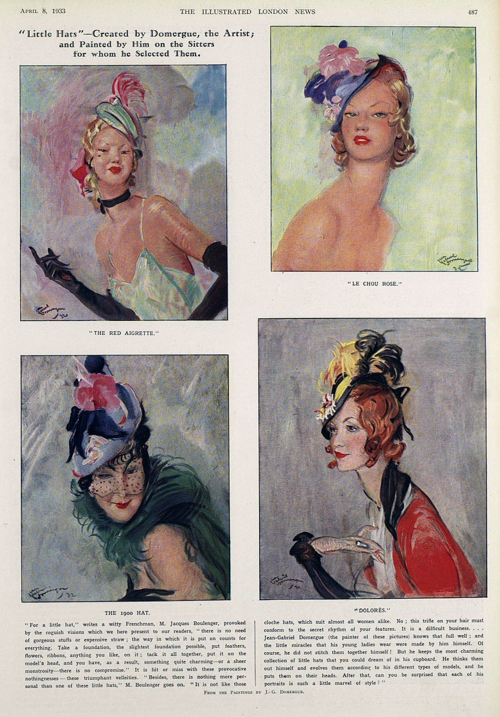 April 8 little hats