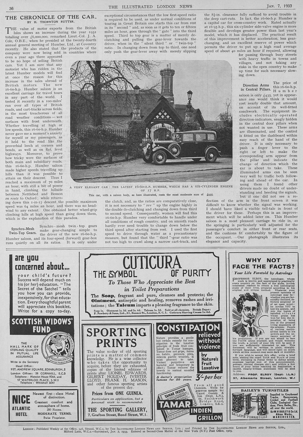 Jan 7 car adverts