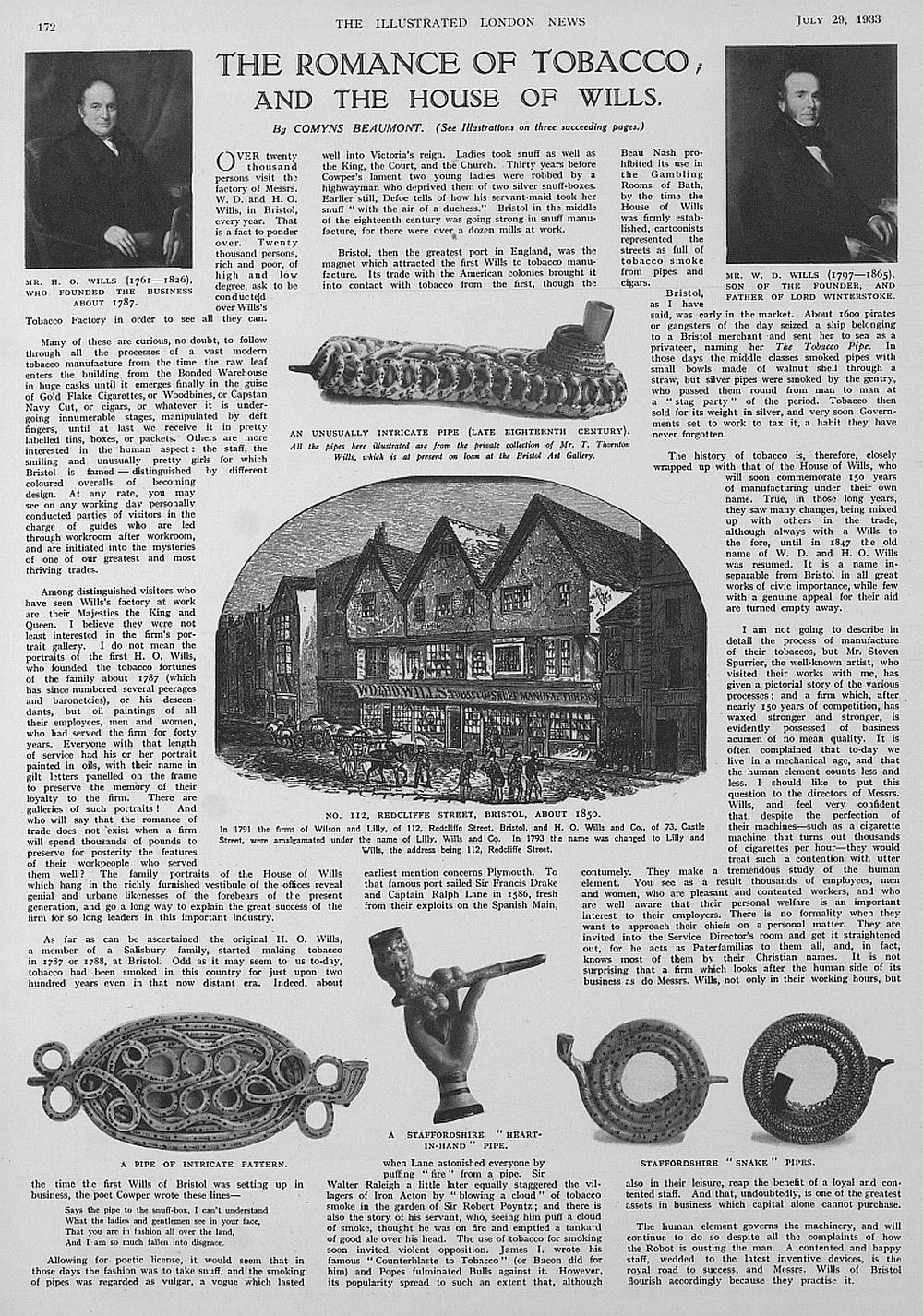 july 29 story of wills tobacco