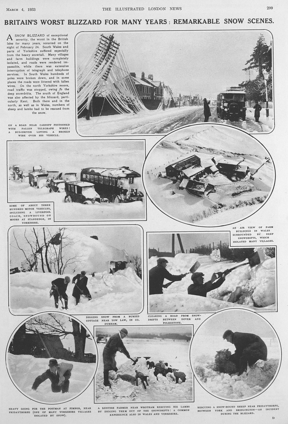 March 4 Blizzards in UK