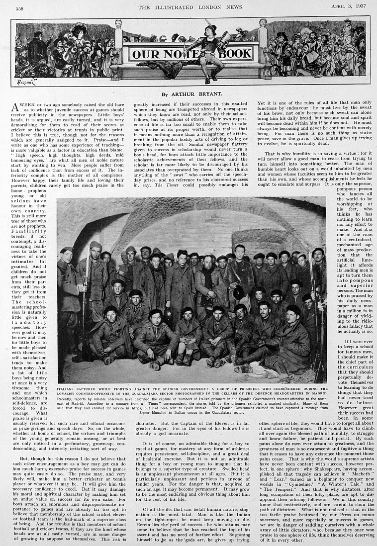 April 3rd Italian Prisoners