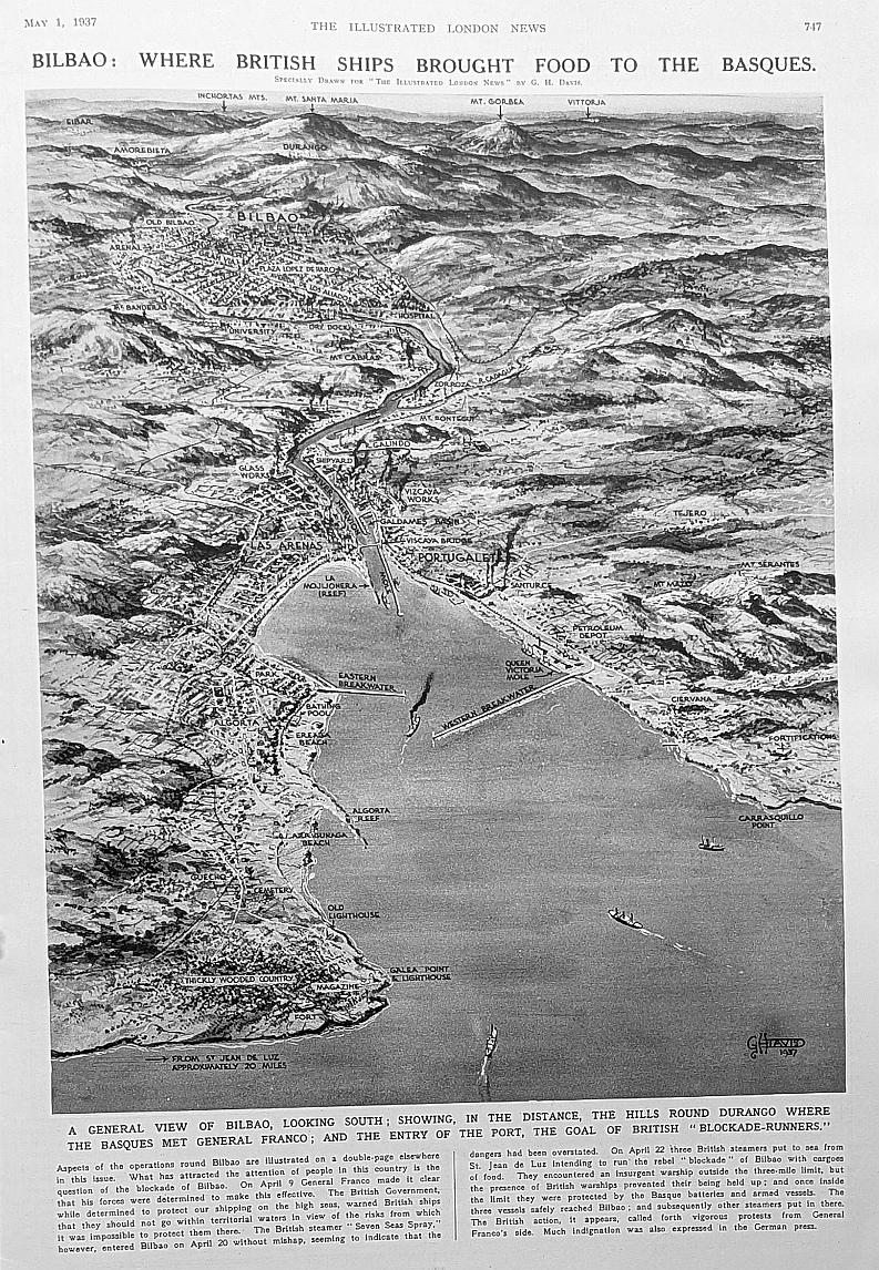 Map of Bilbao