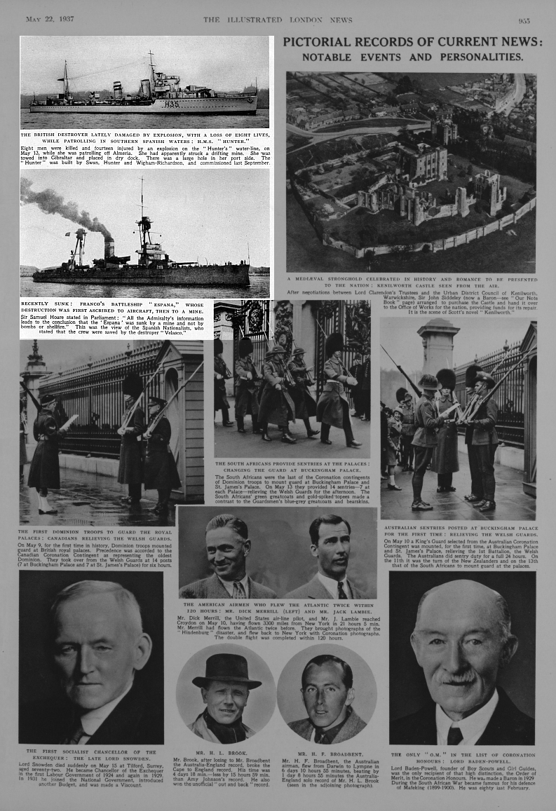 The Espana sunk