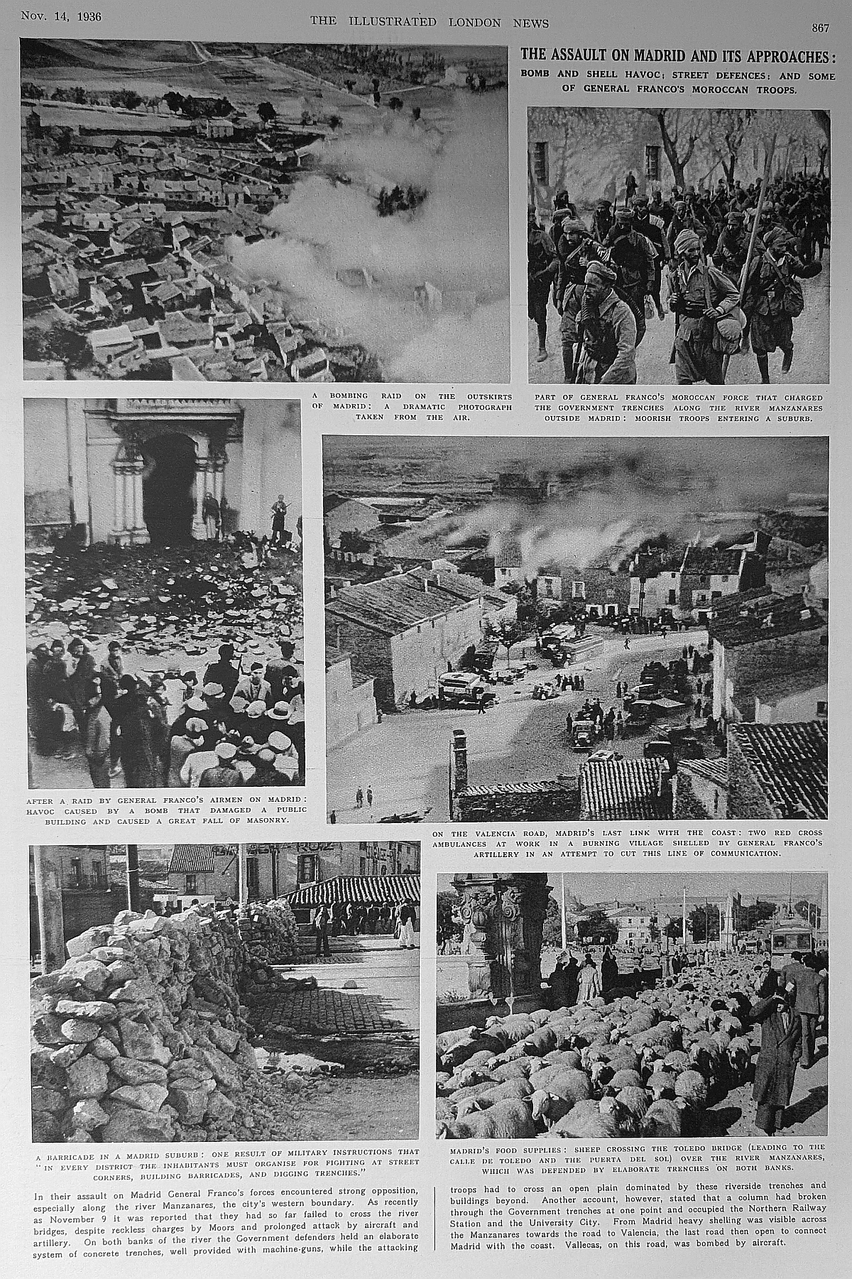 assault on Madrid