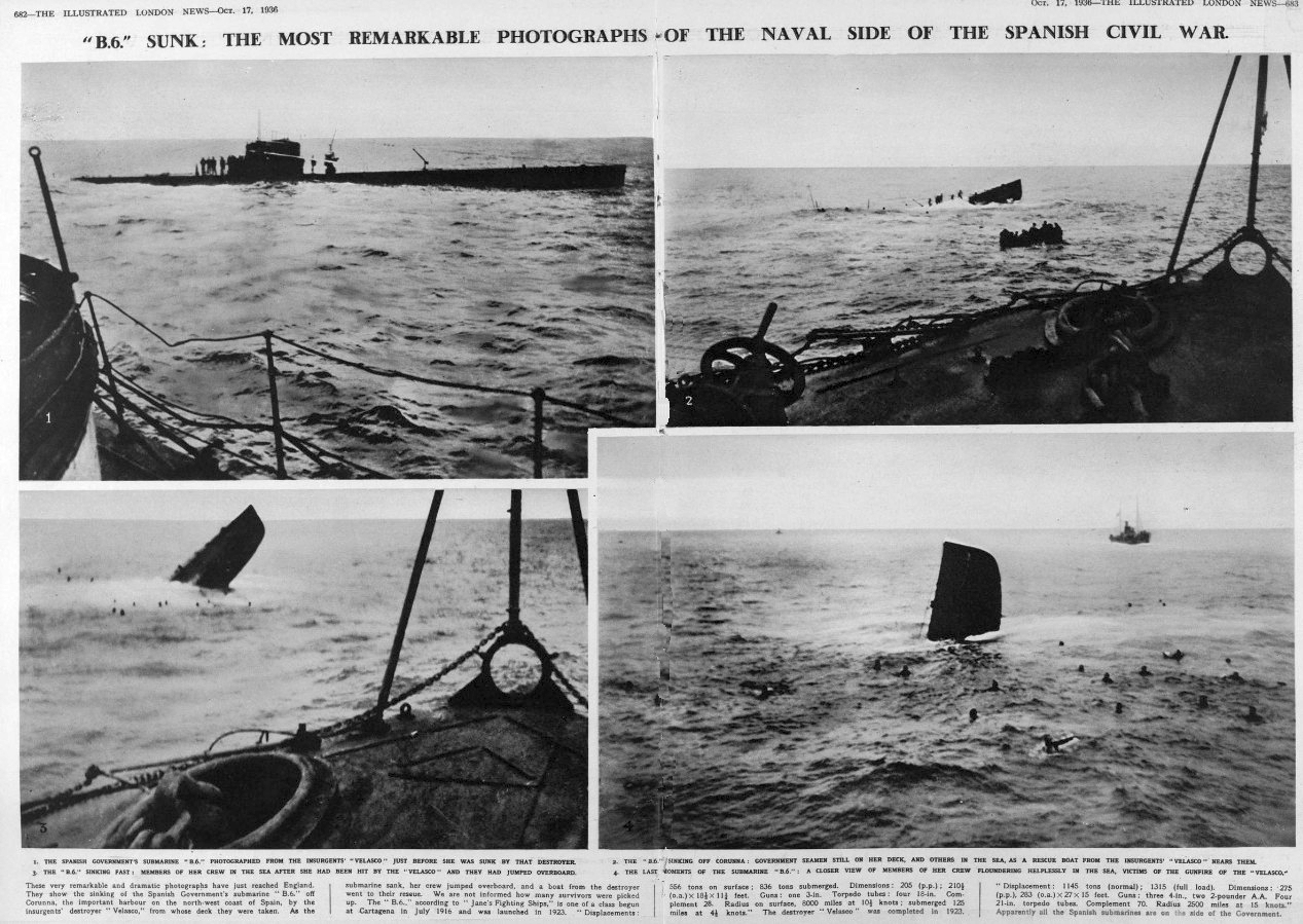 submarine sunk