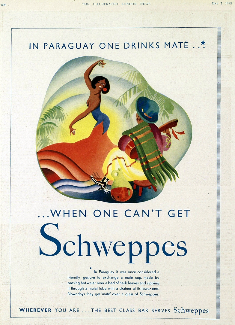 schweppes advert for Mate