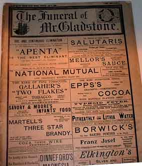 Funeral of Mr Gladstone